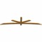 Ekena Millwork Alberta Rough Sawn Timber Gable Bracket, Western Red Cedar, 108"W x 27"H x 2"D x 4"F, 6/12 Pitch GBW108X27X0204ALB00RWR - alternate 5